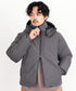 チャコールグレー MODEL : PEKEPON 175cm 60kg Lsize